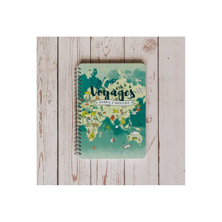 Carnet de voyages - Journal d'aventures - adventura
