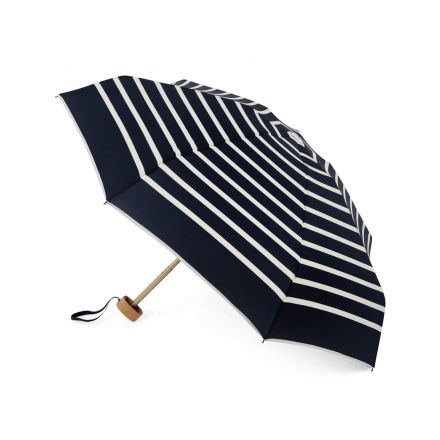 Mini parapluie - micro & solide - Pablo - Raures bleues et blanches 