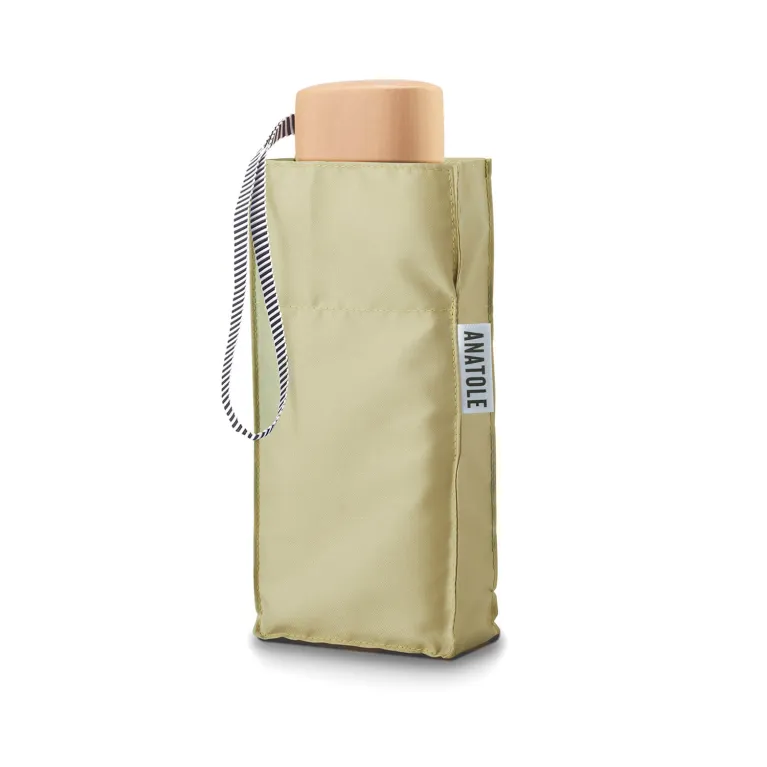 Mini parapluie - micro & solide - Elise - Vert olive 