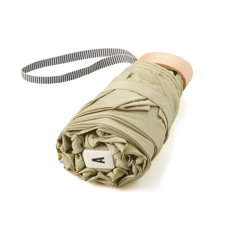 Mini parapluie - micro & solide - Elise - Vert olive 