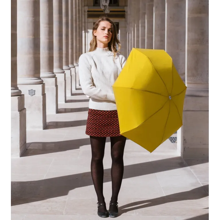 Mini parapluie - micro & solide - Verlaine - Jaune antique 