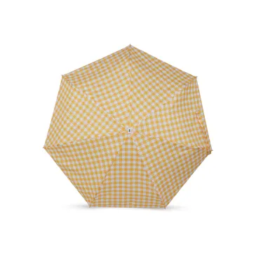 Mini parapluie - micro & solide - Hamond - Carreaux vichy jaune 