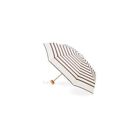 Mini parapluie - micro & solide - Lazare - Rayé caramel 