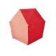 Mini parapluie - micro & solide - Edmond - Rouge et rose corail 