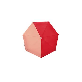 Mini parapluie - micro & solide - Edmond - Rouge et rose corail 