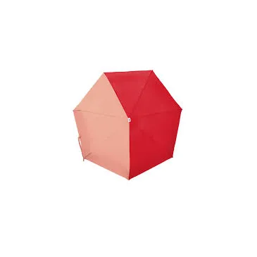 Mini parapluie - micro & solide - Edmond - Rouge et rose corail 