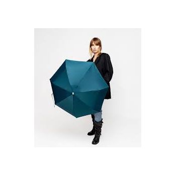 Mini parapluie - micro & solide - Octave - Bleu minéral 