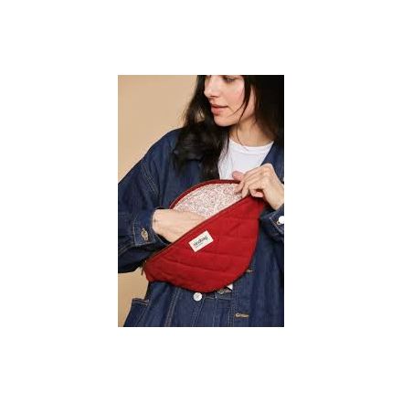 Sac banane - Olivia matelassée - Terracotta