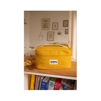 Trousse de toilettes Hindbag - Vanity Gaspard - Safran
