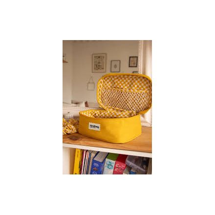 Trousse de toilettes Hindbag - Vanity Gaspard - Safran