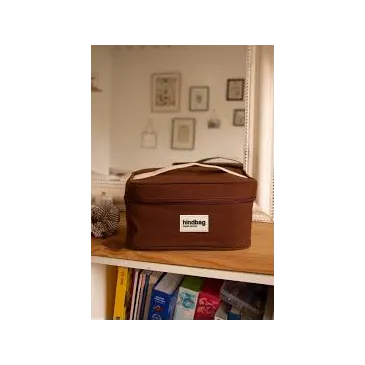 Trousse de toilettes Hindbag - Vanity Gaspard - Chocolat