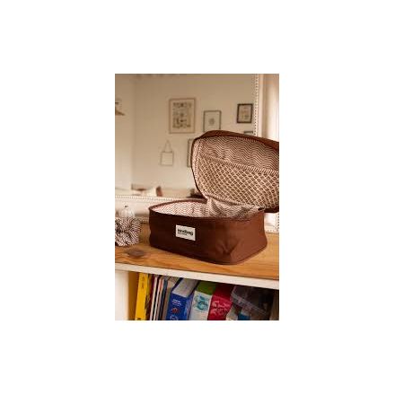 Trousse de toilettes Hindbag - Vanity Gaspard - Chocolat