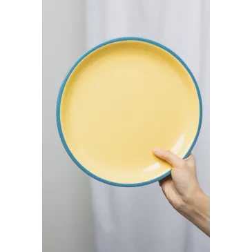 Grande assiette yellow candy