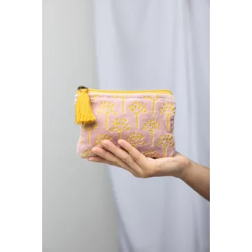 Petite pochette floral 