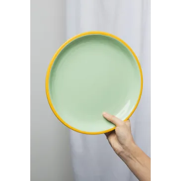 Grande assiette green candy