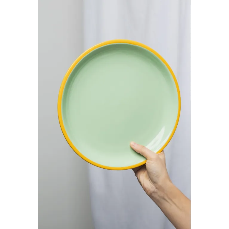 Grande assiette green candy