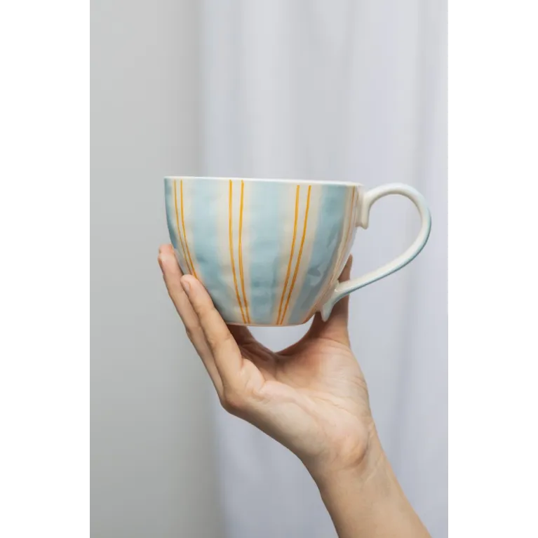 Tasse blue aquarelle