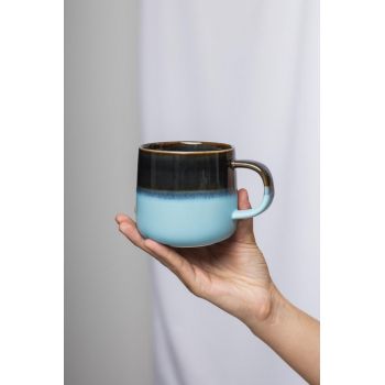 Mug Tranquillo industriel - bleu ciel & bleu foncé