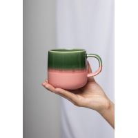 Mug Tranquillo industriel - Rose & vert kaki