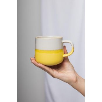 Mug Tranquillo industriel - Jaune & gris