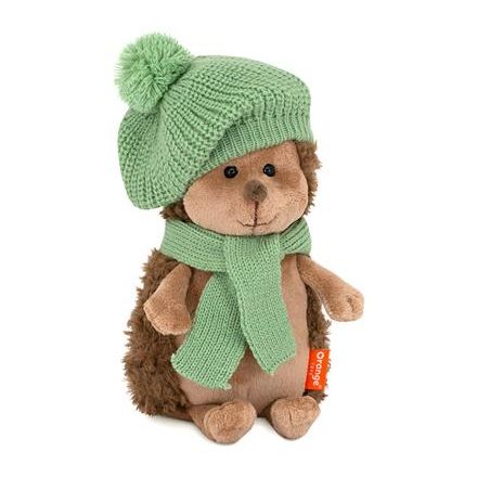 Peluche - Hérisson avec son béret vert