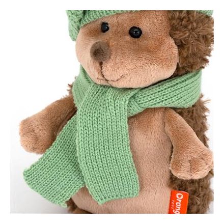 Peluche - Hérisson avec son béret vert