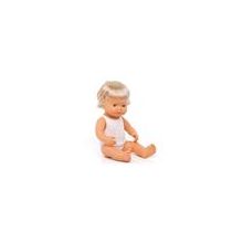 Poupée Miniland - Fille européenne avec aide auditive - 38 cm