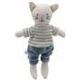 Petite peluche chat - Garçon 