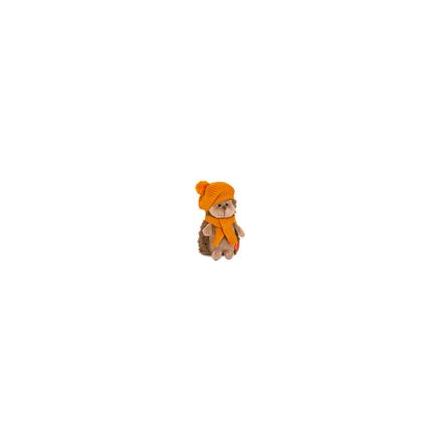 Peluche - Hérisson avec son béret orange 