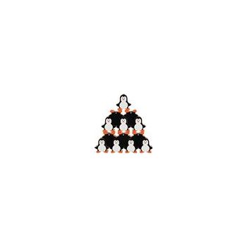 Jeu d'empilement - Pingouin - 18 pièces