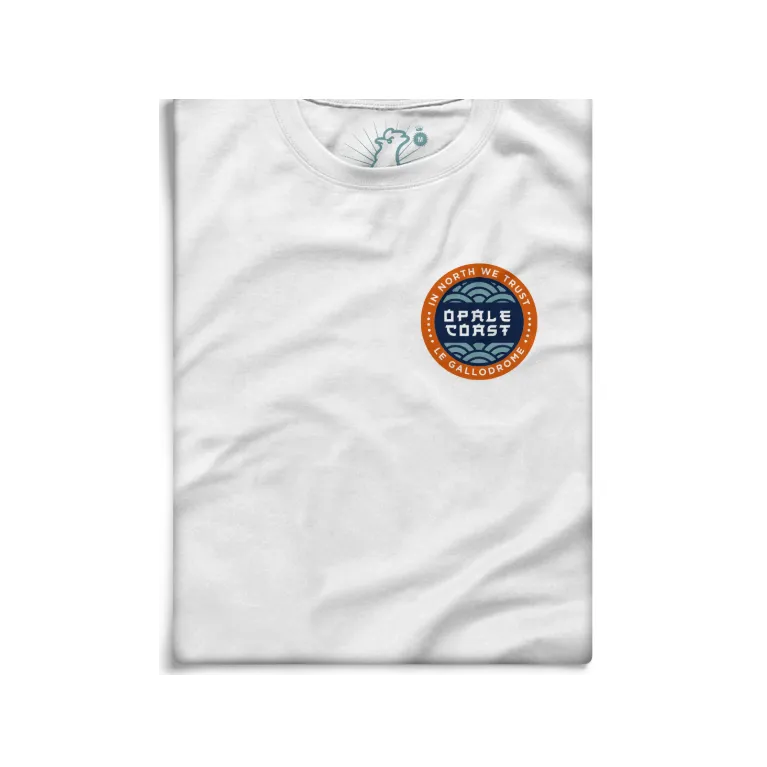 T-shirt - Côte d'Opale - Blanc - Taille S