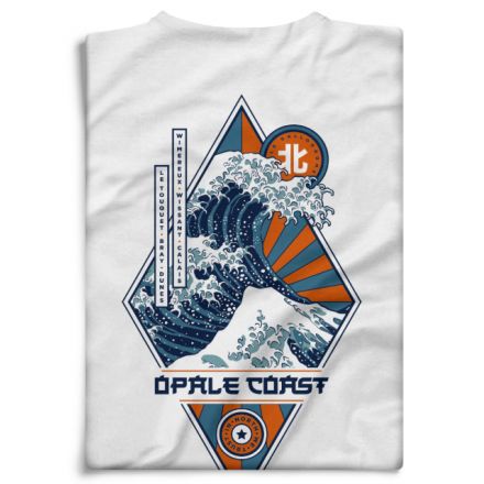 T-shirt - Côte d'Opale - Blanc - Taille L
