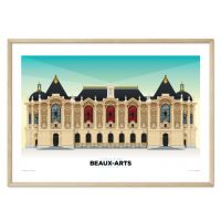 Affiche Gallodrome - Le palais des Beaux-Arts de Lille - 40x60 paysage
