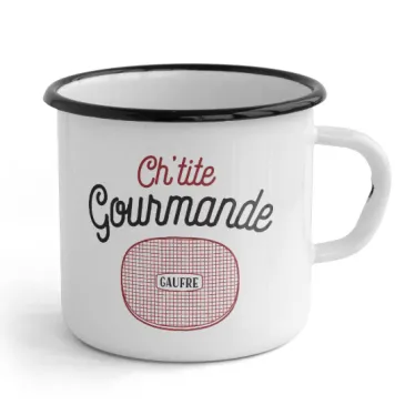 Tasse émaillée Gallodrome - Ch'tite gourmande 