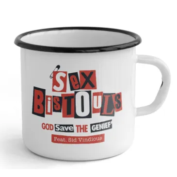 Tasse émaillée Gallodrome - Sex bistoules