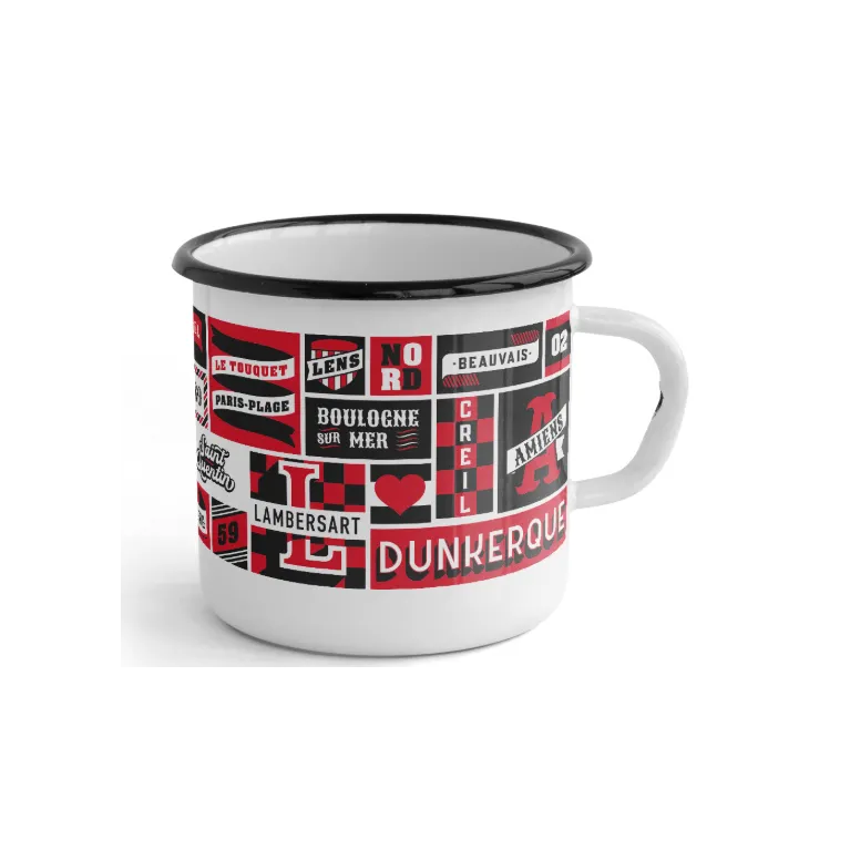 Tasse émaillée Gallodrome - HDF Cities