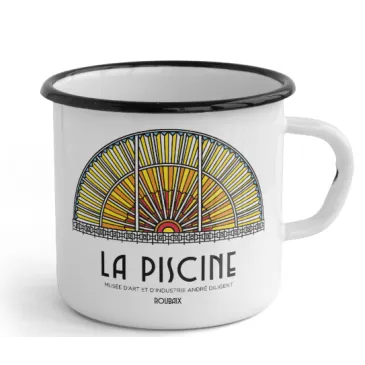 Tasse émaillée Gallodrome - Piscine de Roubaix