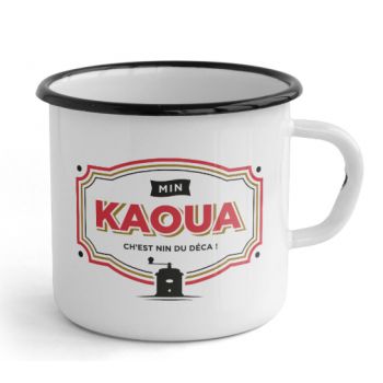 Tasse émaillée Gallodrome - Kaoua 
