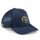 Casquette Gallodrome - Côte d'opale - Bleu Marine + Blanc