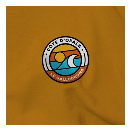 T-shirt - Côte d'Opale - Jaune Ananas - Taille M