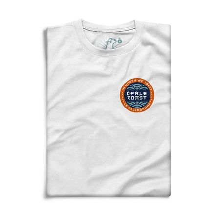 T-shirt - Gallodrome - Hokusai - Blanc - Taille L