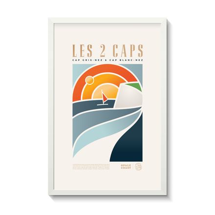 Affiche Gallodrome - Les 2 Caps - 40x60