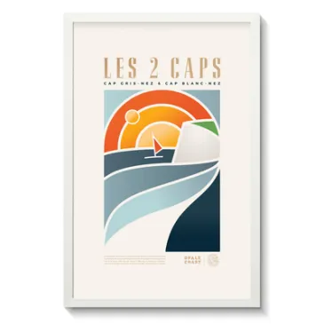 Affiche Gallodrome - Les 2 Caps - 40x60