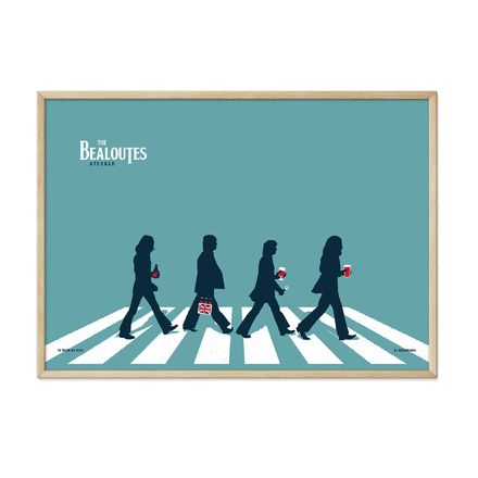Affiche Gallodrome - The Bealoutes Aperoad - 40x60 paysage