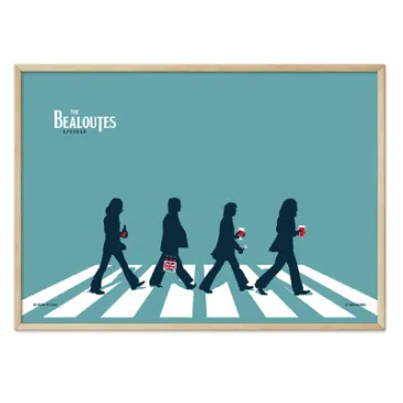 Affiche Gallodrome - The Bealoutes Aperoad - 40x60 paysage