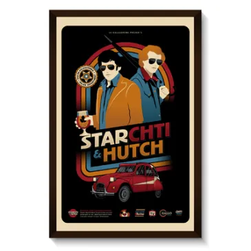 Affiche Gallodrome - Starchti & Hutch- 40x60