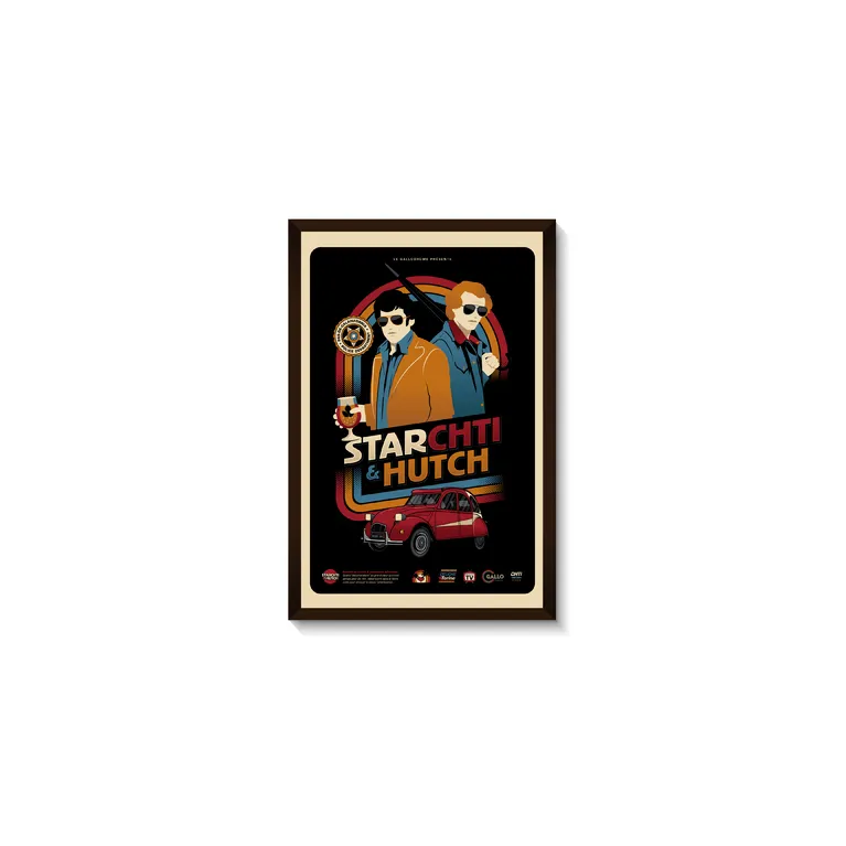 Affiche Gallodrome - Starchti & Hutch- 40x60
