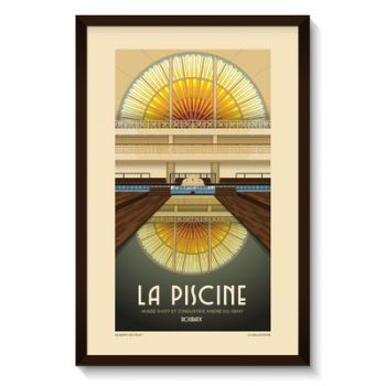 Affiche Gallodrome - Piscine de Roubaix
