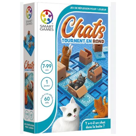 Jeu Smartgames - Chats tournent en rond 