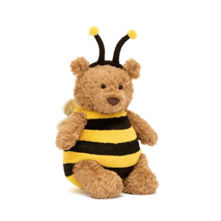 Peluche Jellycat - Ourson abeille 